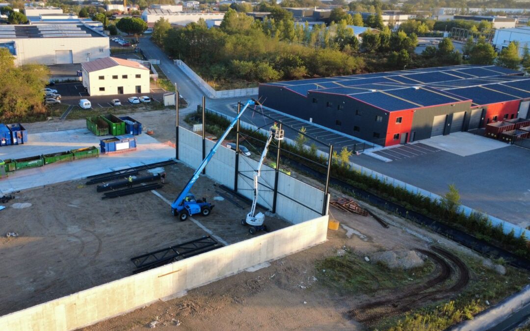 Bâtiment industriel – PAPREC